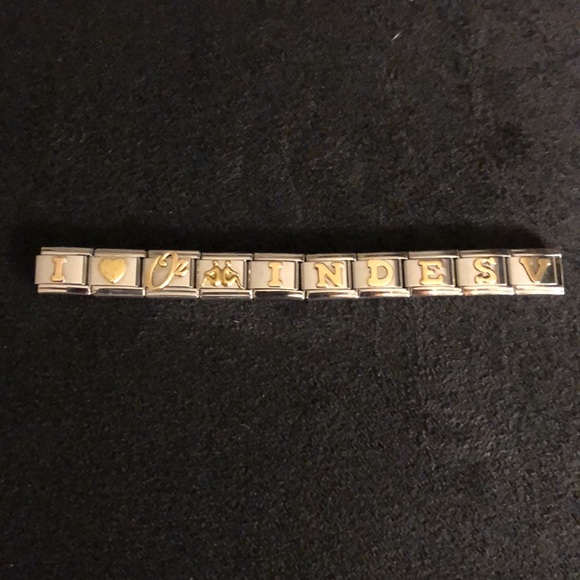 90s Authentic Silver Stainless Steel 18k Gold Charms for Italian Charm Bracelets - Picture 7 of 14